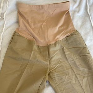 Maternity khaki pants
